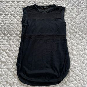 rag & bone Marlo Mesh Inset Sleeveless Top Size XS